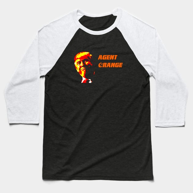 Agent Orange Baseball T-Shirt by SinFin